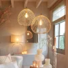 Light & Living Hanglamp Rilana Mat Beige Ø34cm