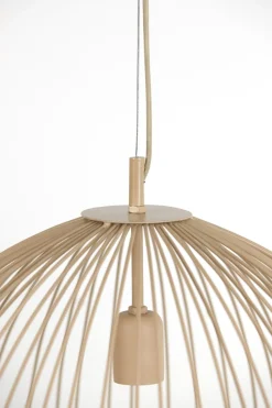 Light & Living Hanglamp Rilana Mat Beige Ø34cm