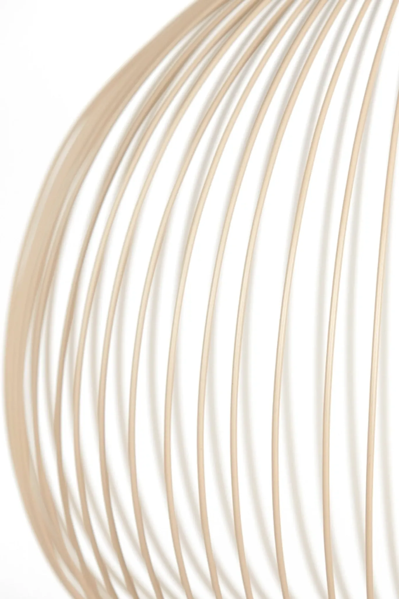 Light & Living Hanglamp Rilana Mat Beige Ø34cm