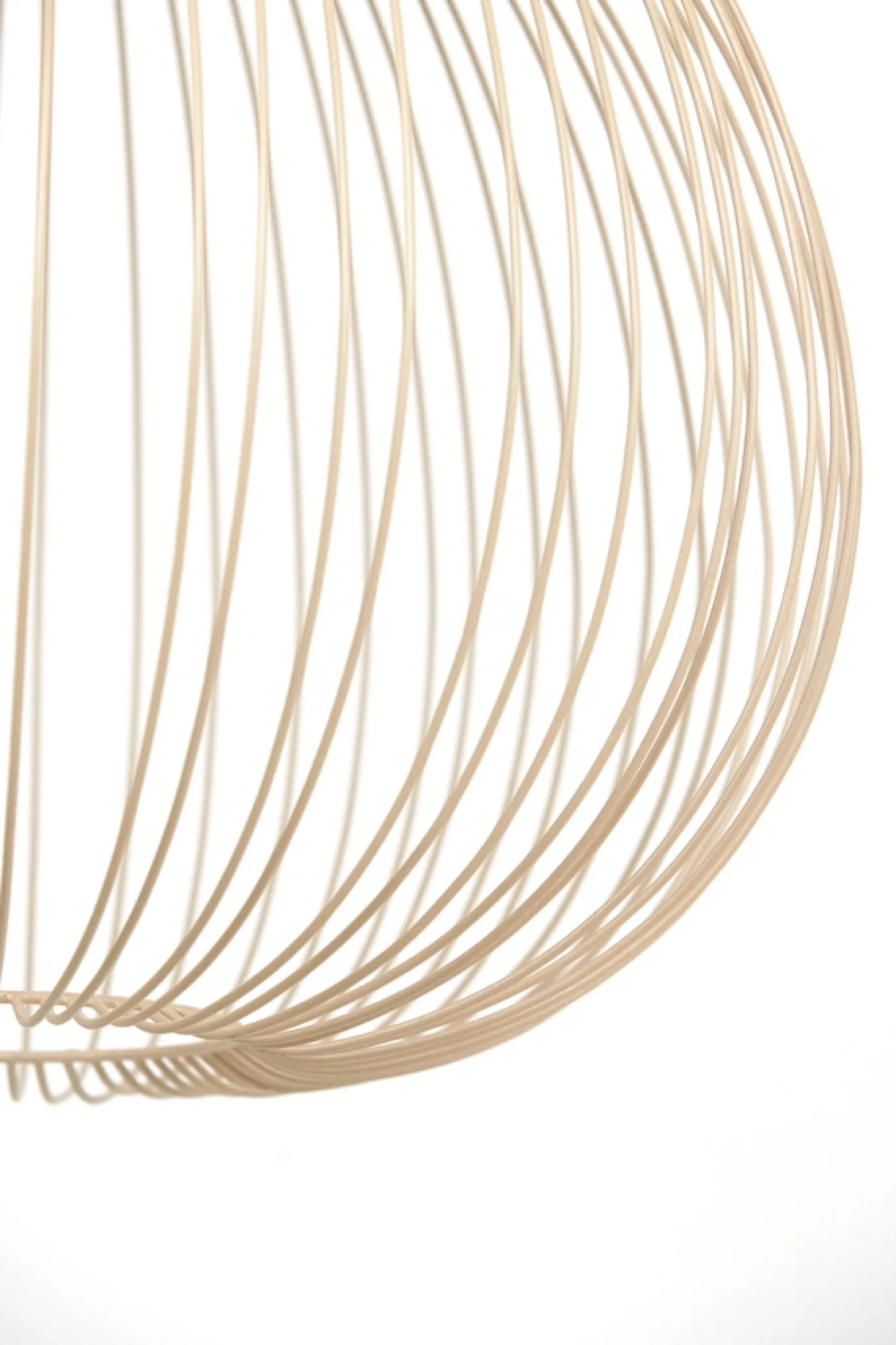 Light & Living Hanglamp Rilana Mat Beige Ø34cm