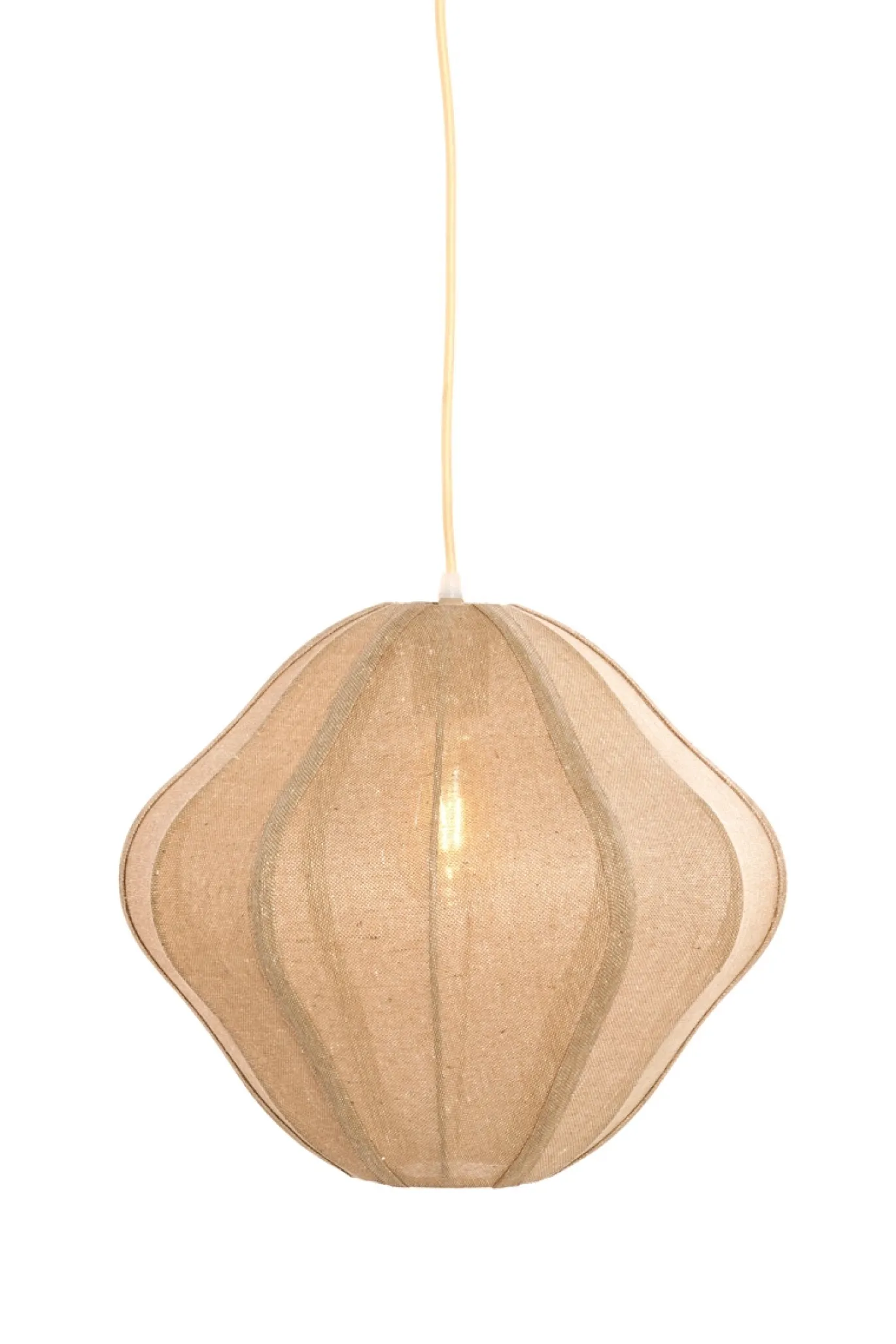 Light & Living Hanglamp Sukau Jute Naturel Ø38cm