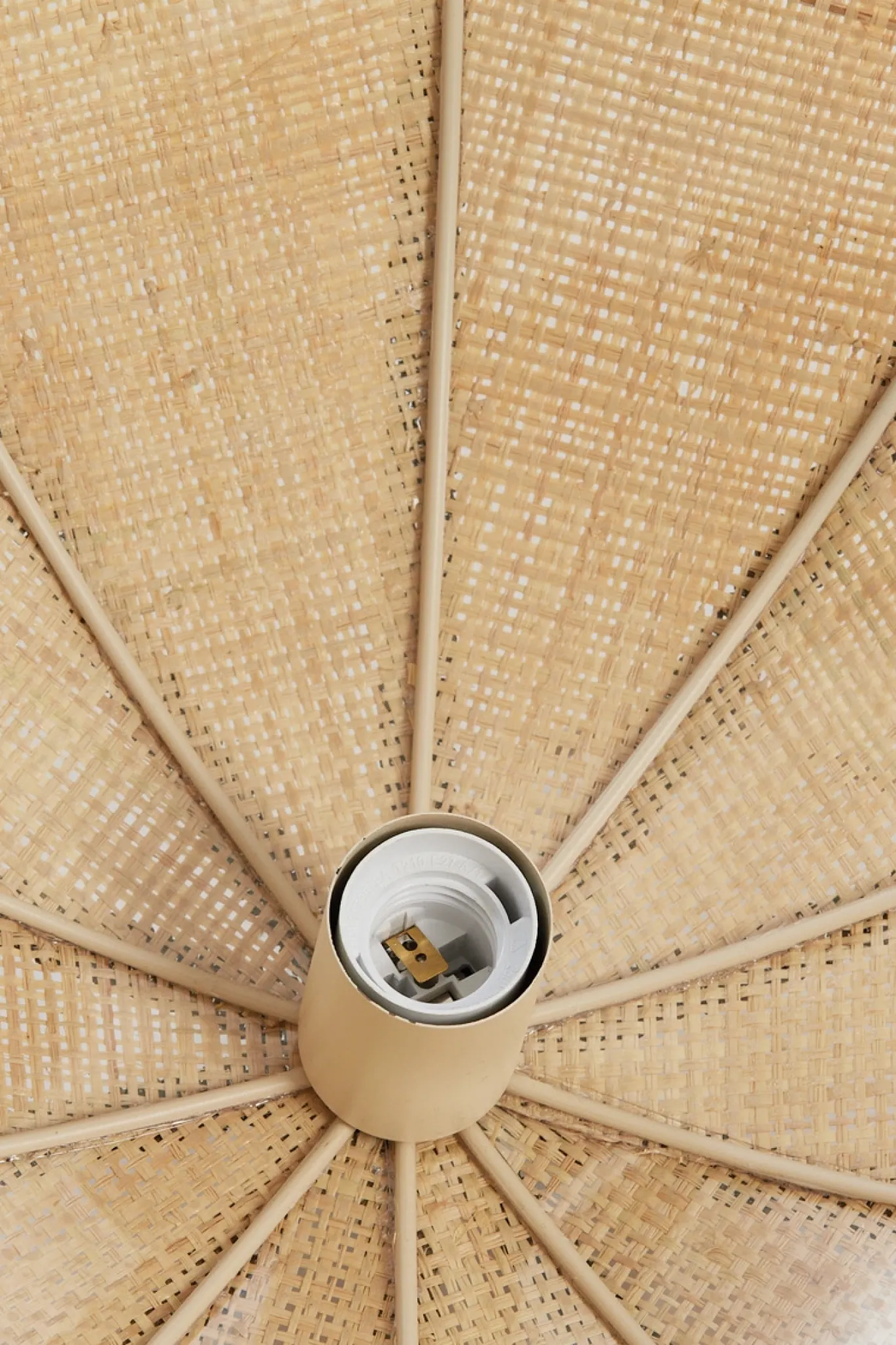 Light & Living Hanglamp Sulina Raffia Naturel/Groen Ø35cm