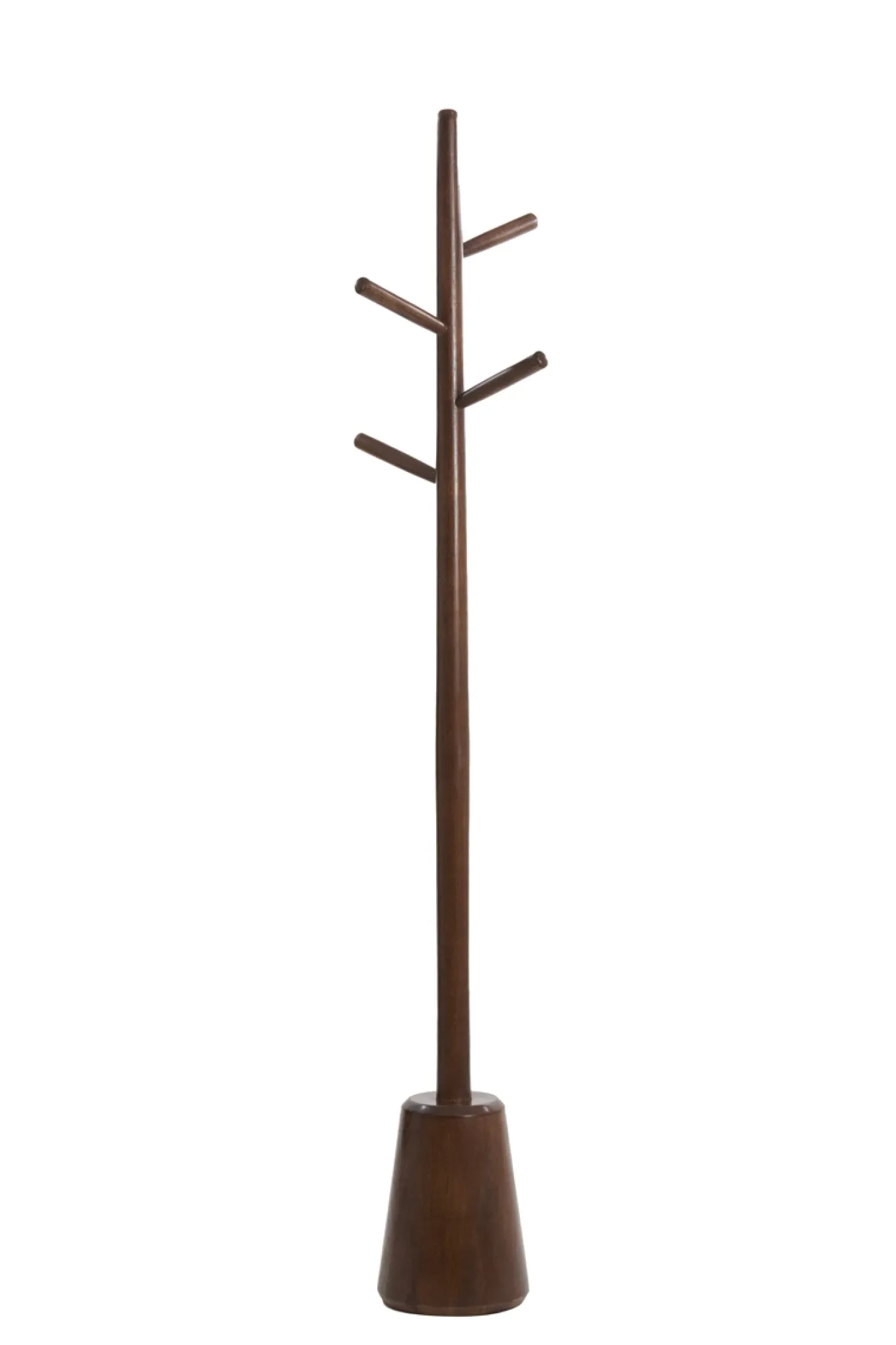 Light & Living Kapstok Yenice Mangohout Roodbruin 152cm