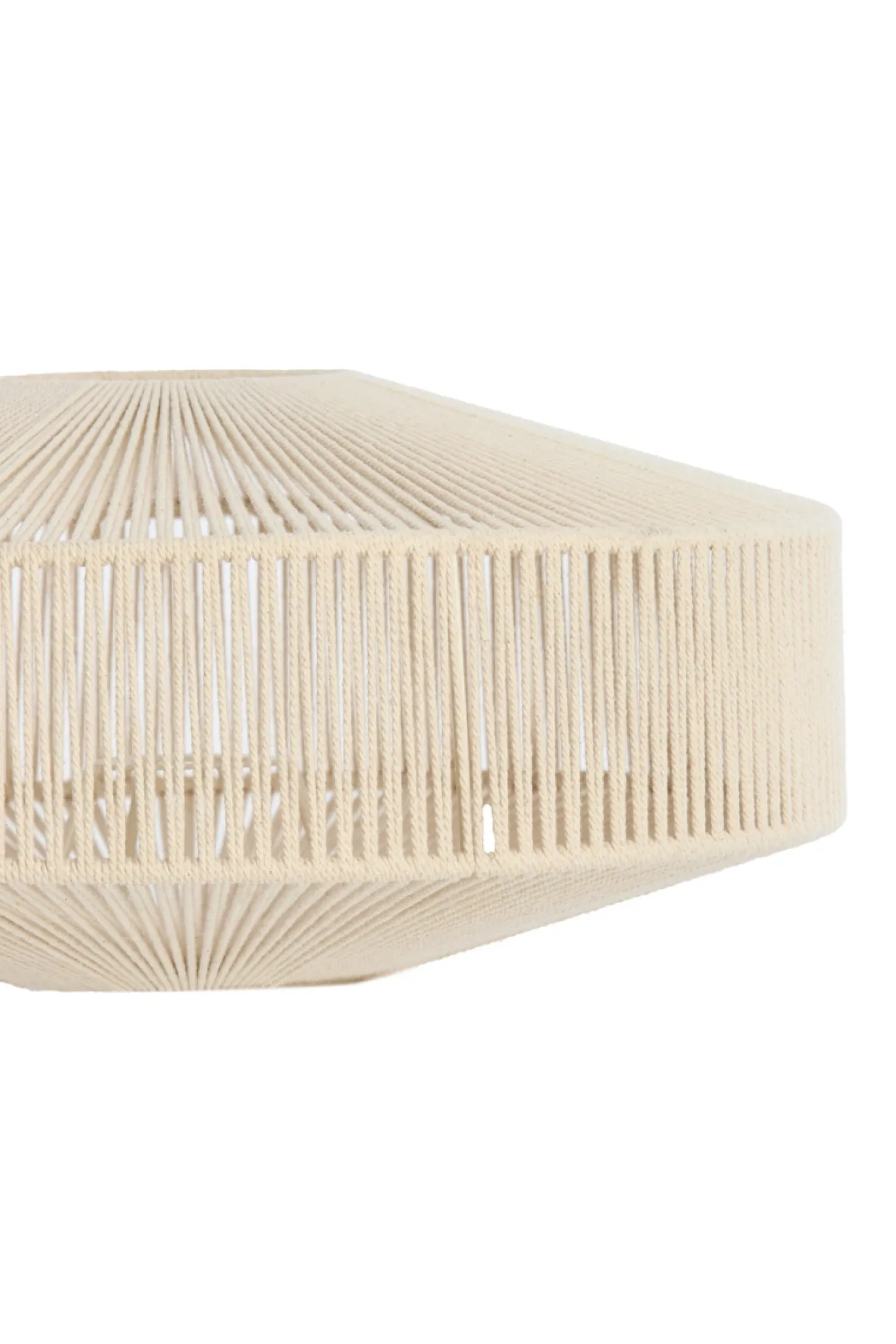 Light & Living Lampenkap Biljana Crème Ø43cm
