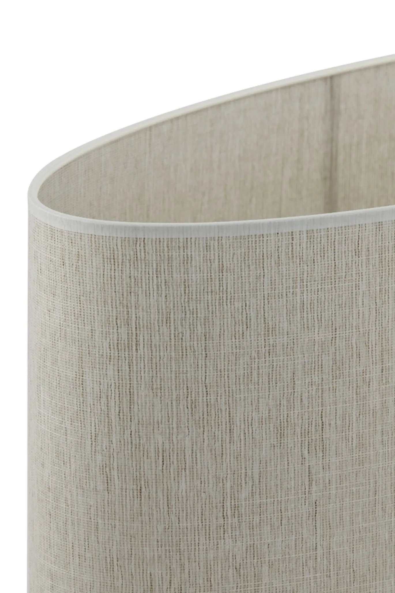 Light & Living Lampenkap Breska Ovaal Parel Wit M