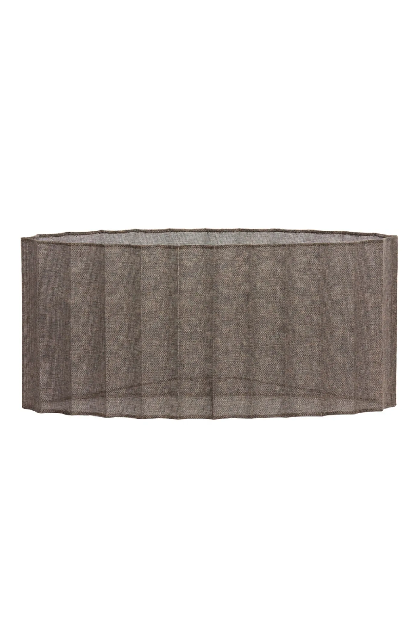 Light & Living Lampenkap Disli Ovaal Linnen Bruin L