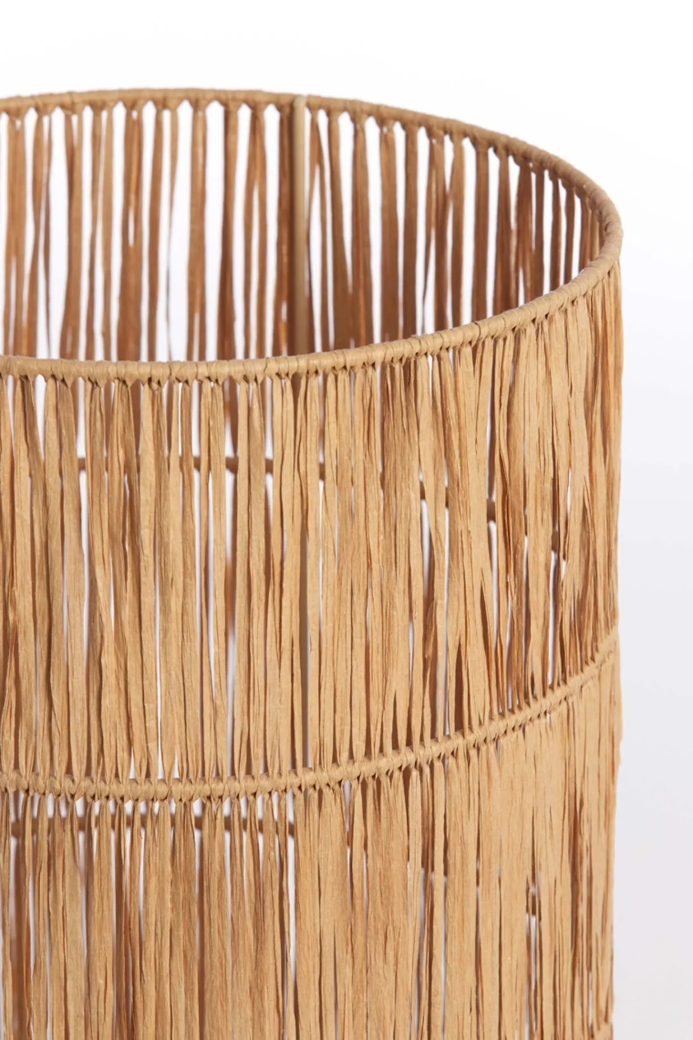 Light & Living Lampenkap Lanzano Raffia Naturel Ø40cm