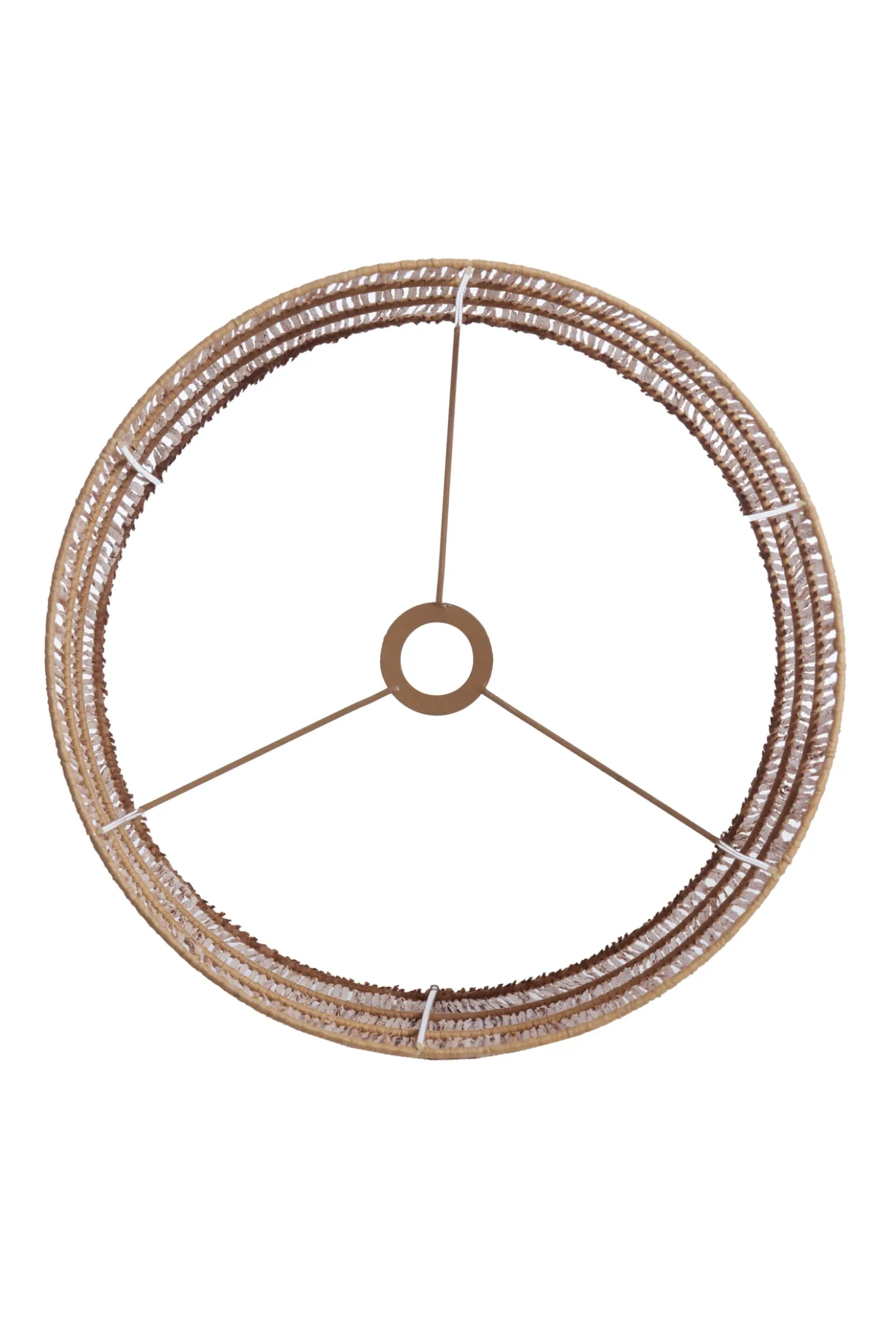 Light & Living Lampenkap Lanzano Raffia Naturel Ø40cm