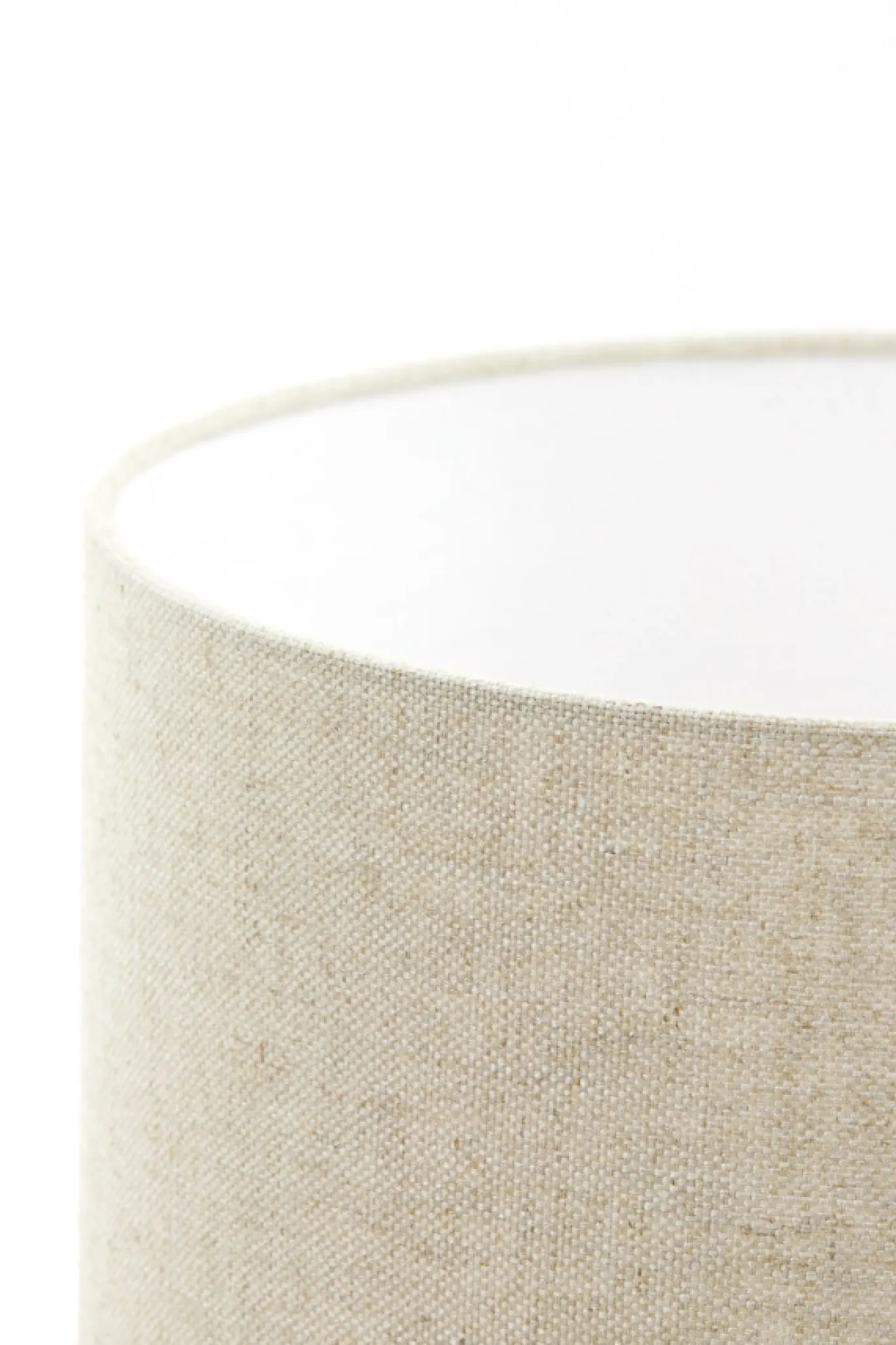 Light & Living Lampenkap Livigno Rond Naturel Ø50cm