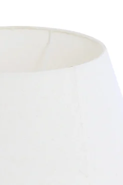 Light & Living Lampenkap Livigno Drum Eiwit 45x35x25cm