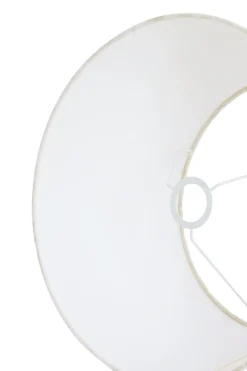 Light & Living Lampenkap Livigno Drum Eiwit 45x35x25cm