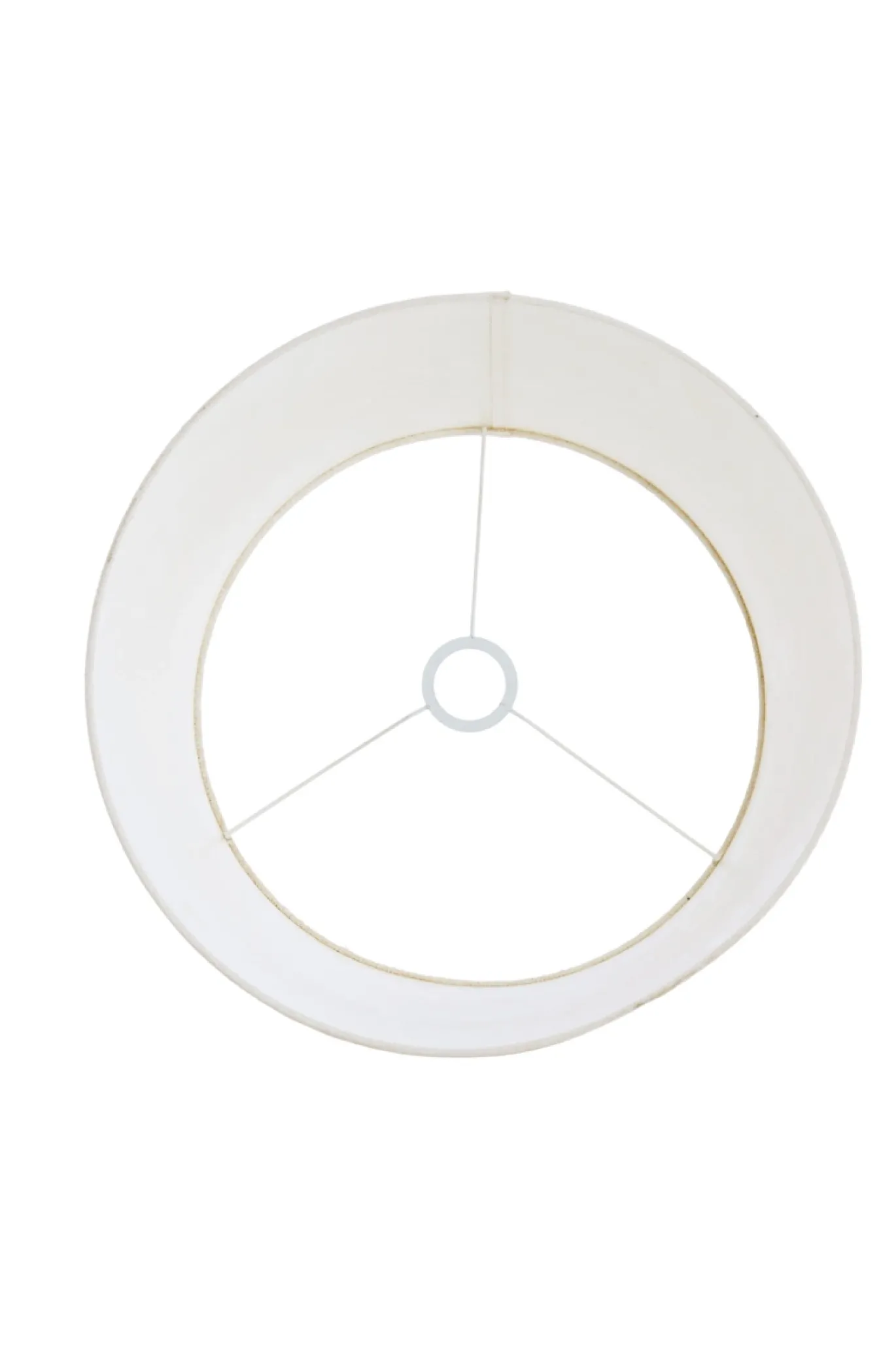 Light & Living Lampenkap Livigno Drum Eiwit 45x35x25cm