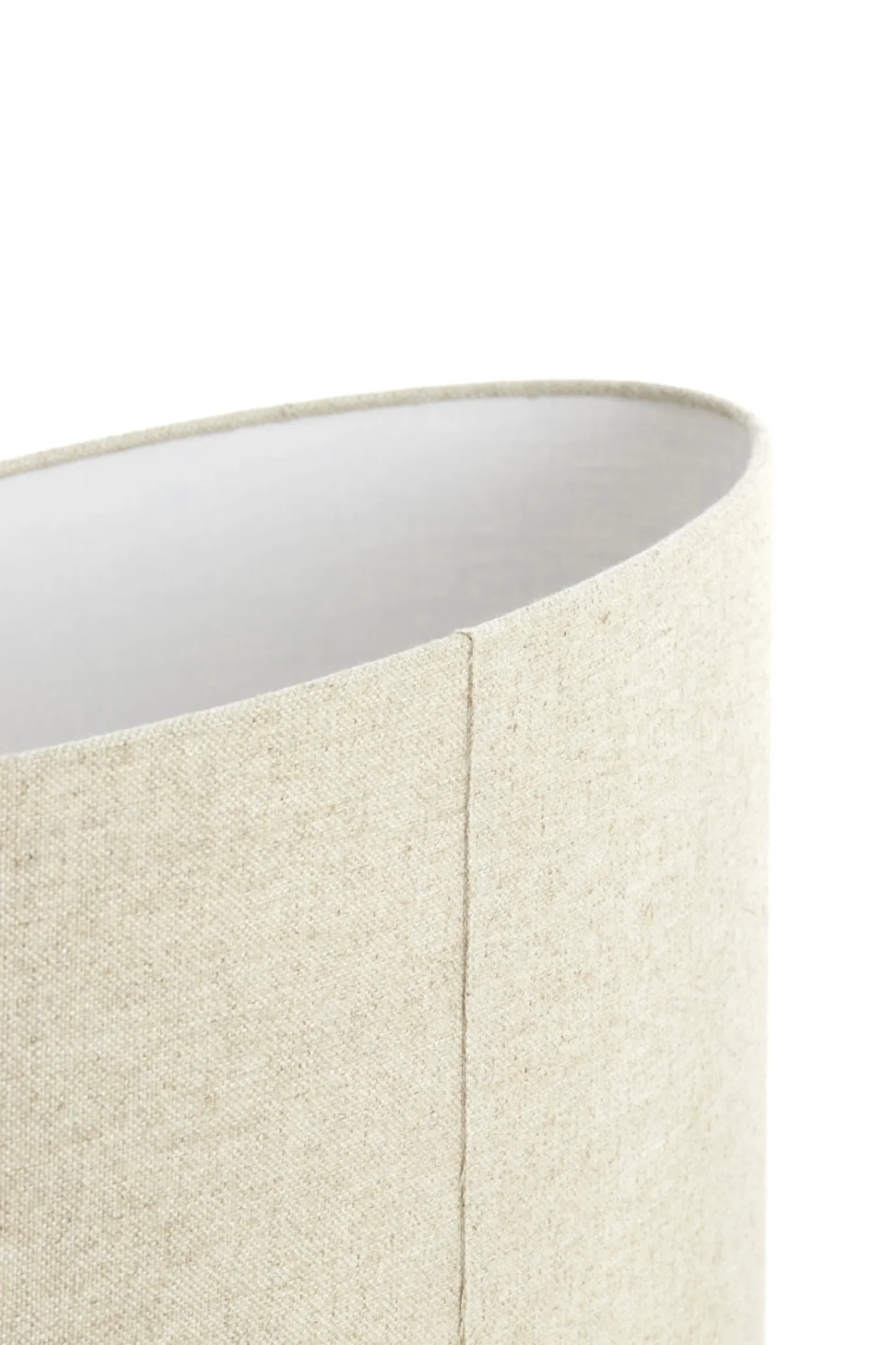 Light & Living Lampenkap Livigno Ovaal Naturel 45x21x32cm