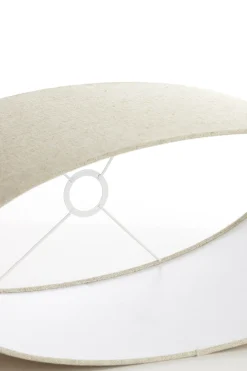 Light & Living Lampenkap Livigno Ovaal Naturel 45x21x32cm