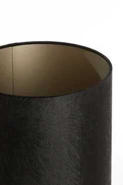 Light & Living Lampenkap Lubis Rond Zwart Ø30cm