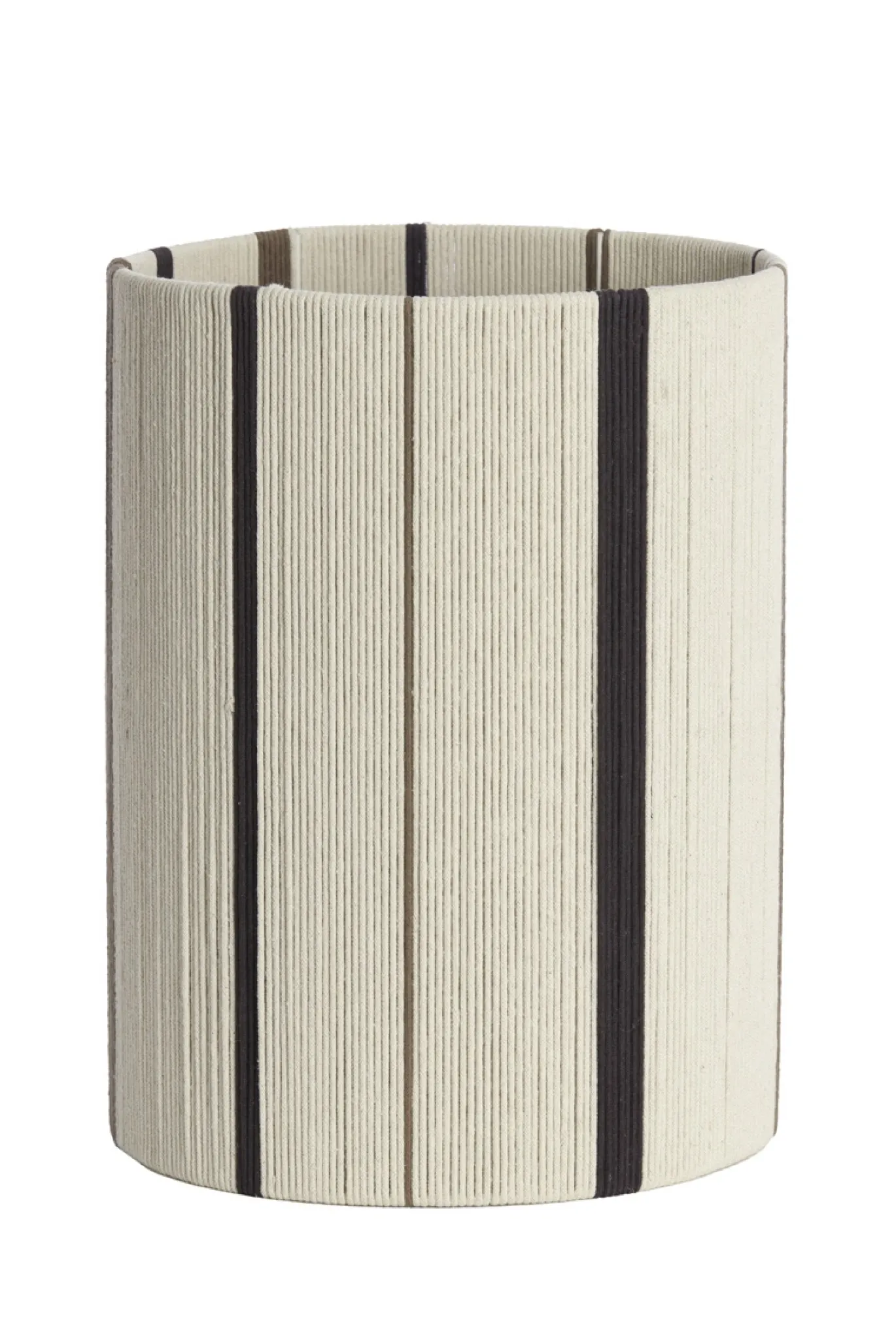 Light & Living Lampenkap Medan Crème/Donkerbruin Ø30cm