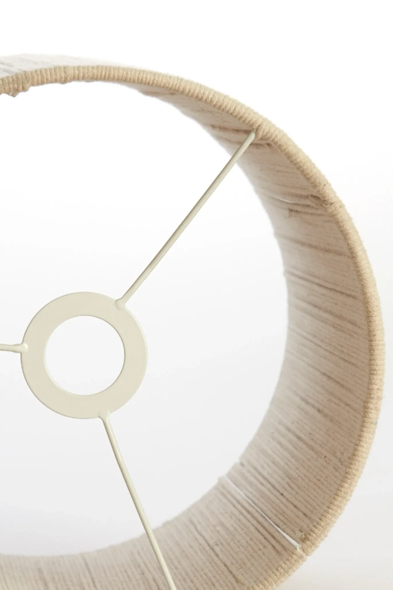 Light & Living Lampenkap Medan Crème Ø30cm