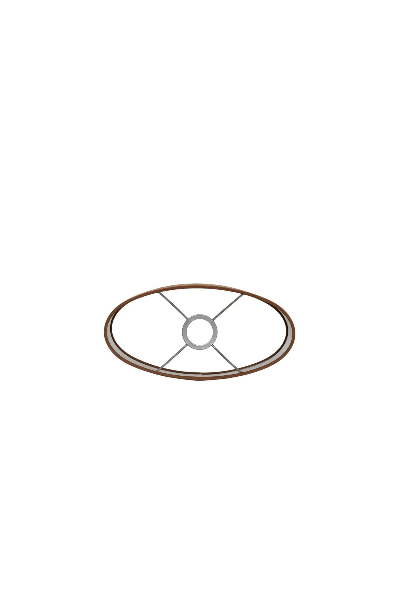 Light & Living Lampenkap Penny Ovaal Bruin S