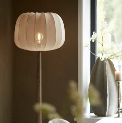 Light & Living Lampenkap Plumeria Zand Ø50cm