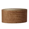 Light & Living Lampenkap Praya Ovaal Bruin 45x21x22cm