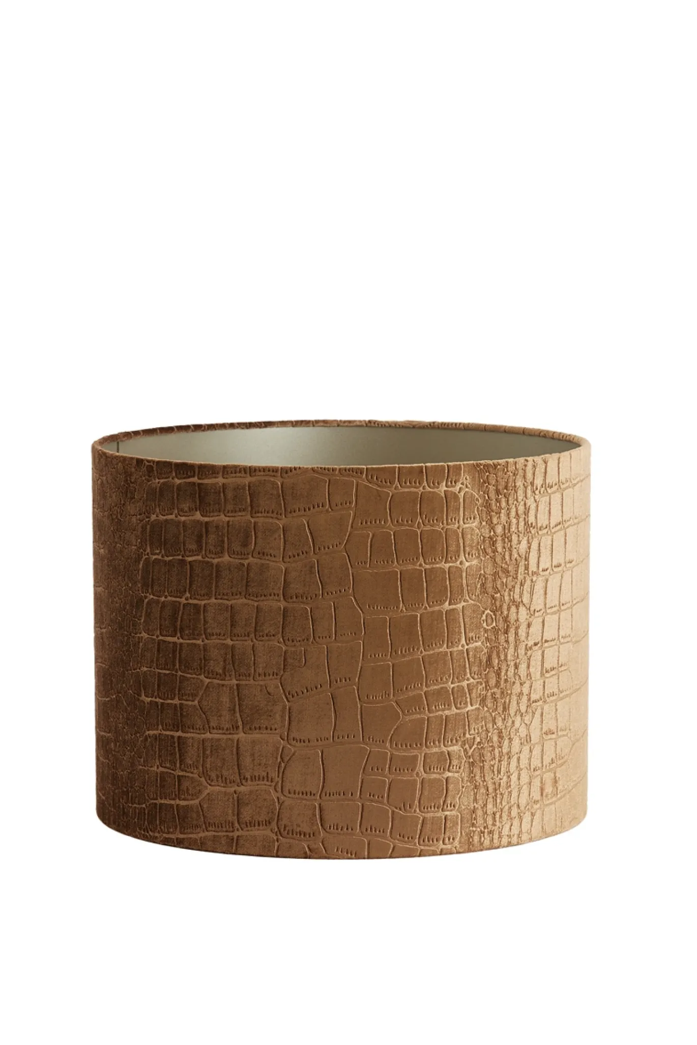 Light & Living Lampenkap Praya Rond Bruin Ø40x30cm