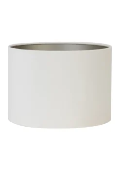 Light & Living Lampenkap Velours Off White Ø40cm