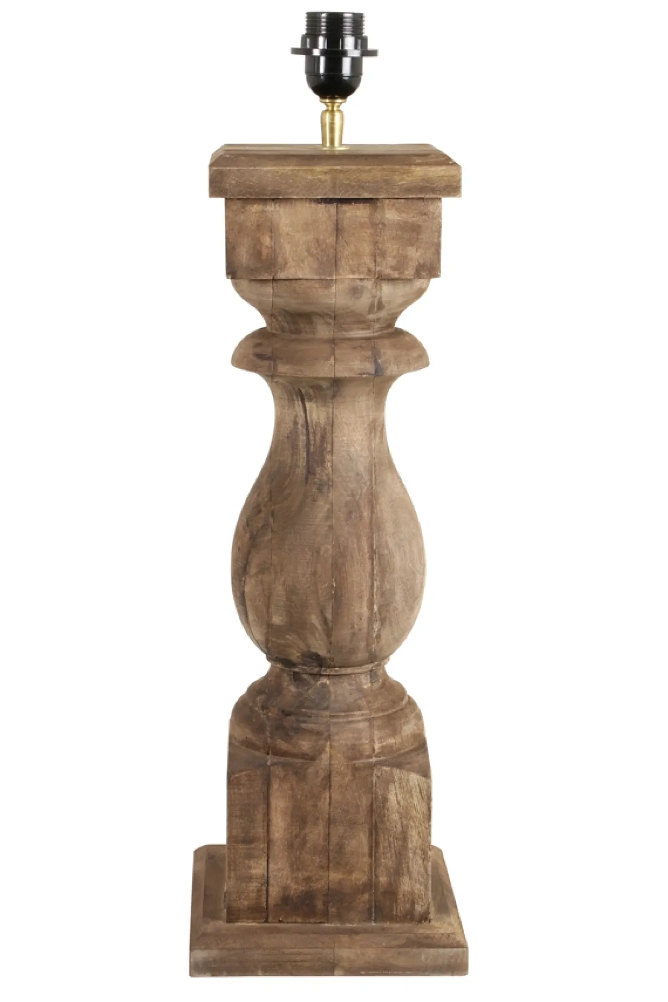 Light & Living Lampvoet Cadore Mangohout Weather Barn 64cm