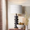 Light & Living Lampvoet Desley Mat Zwart Ø10,5x36cm
