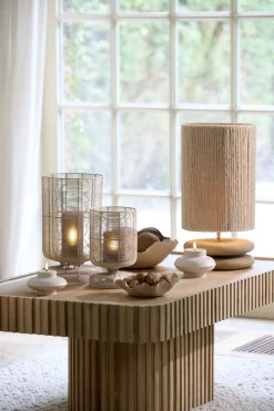 Light & Living Lampvoet Eboli Mangohout Ø25cm