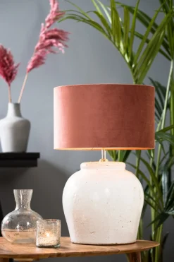Light & Living Lampvoet Etna Antiek Wit Ø30x40cm