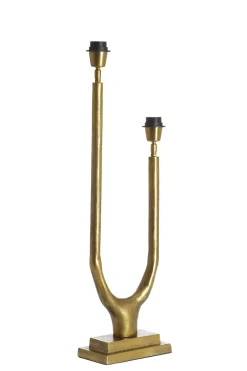 Light & Living Lampvoet Gavi 2-Lichts Antiek Brons