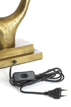 Light & Living Lampvoet Gavi 2-Lichts Antiek Brons