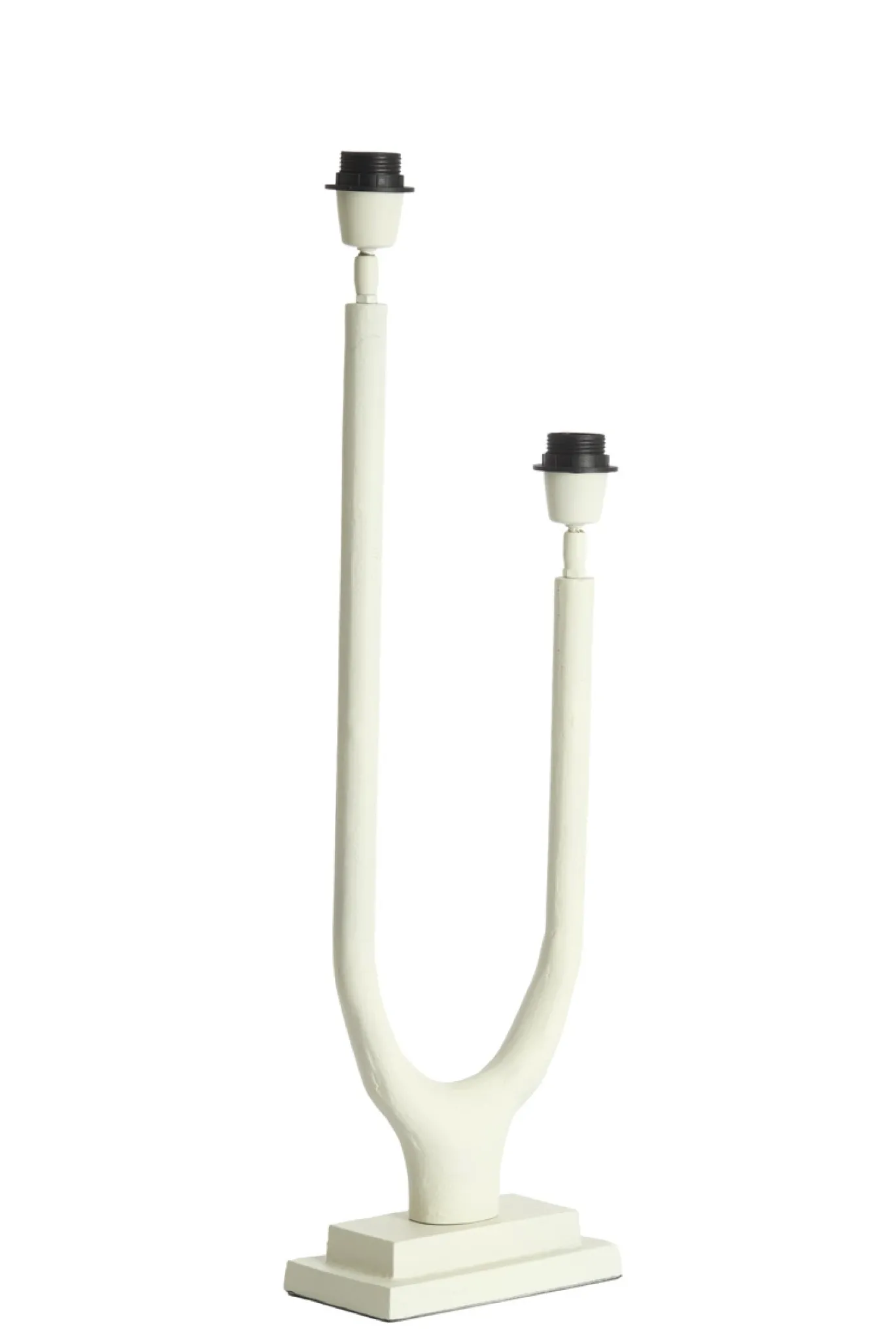 Light & Living Lampvoet Gavi 2-Lichts Crème