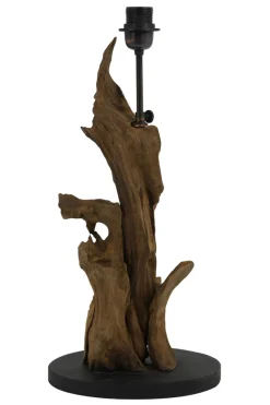 Light & Living Lampvoet Ikal Recycled Teakhout Naturel Bruin 50cm