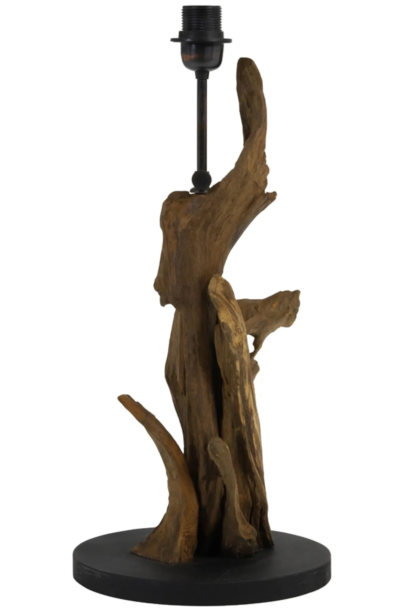 Light & Living Lampvoet Ikal Recycled Teakhout Naturel Bruin 50cm