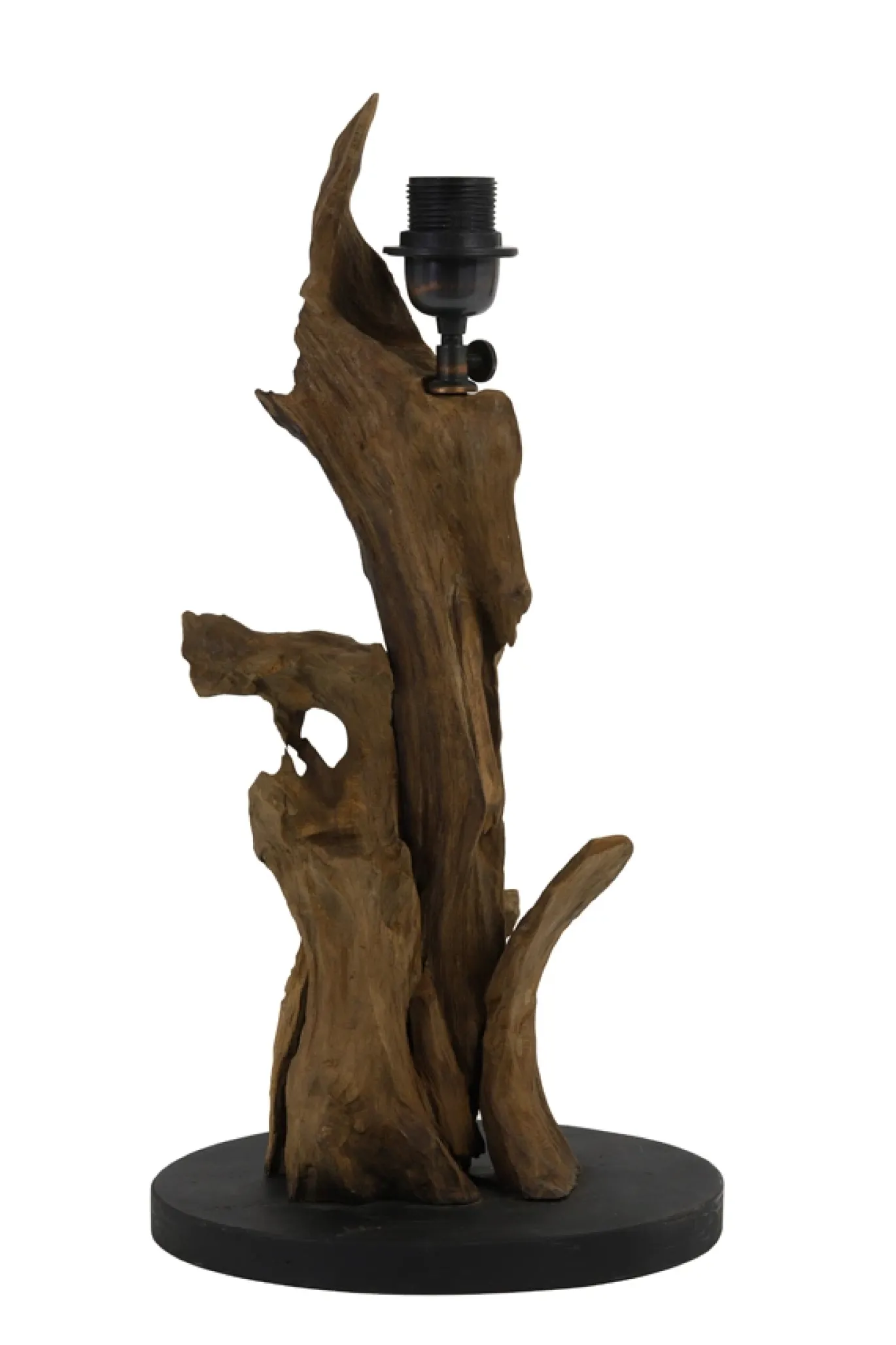 Light & Living Lampvoet Ikal Recycled Teakhout Naturel Bruin 50cm