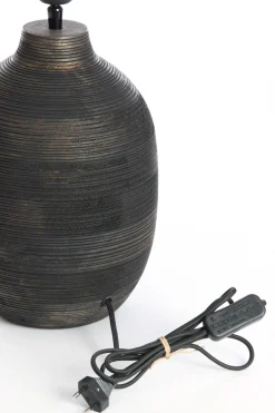 Light & Living Lampvoet Khomai Antiek Bruin Hoog