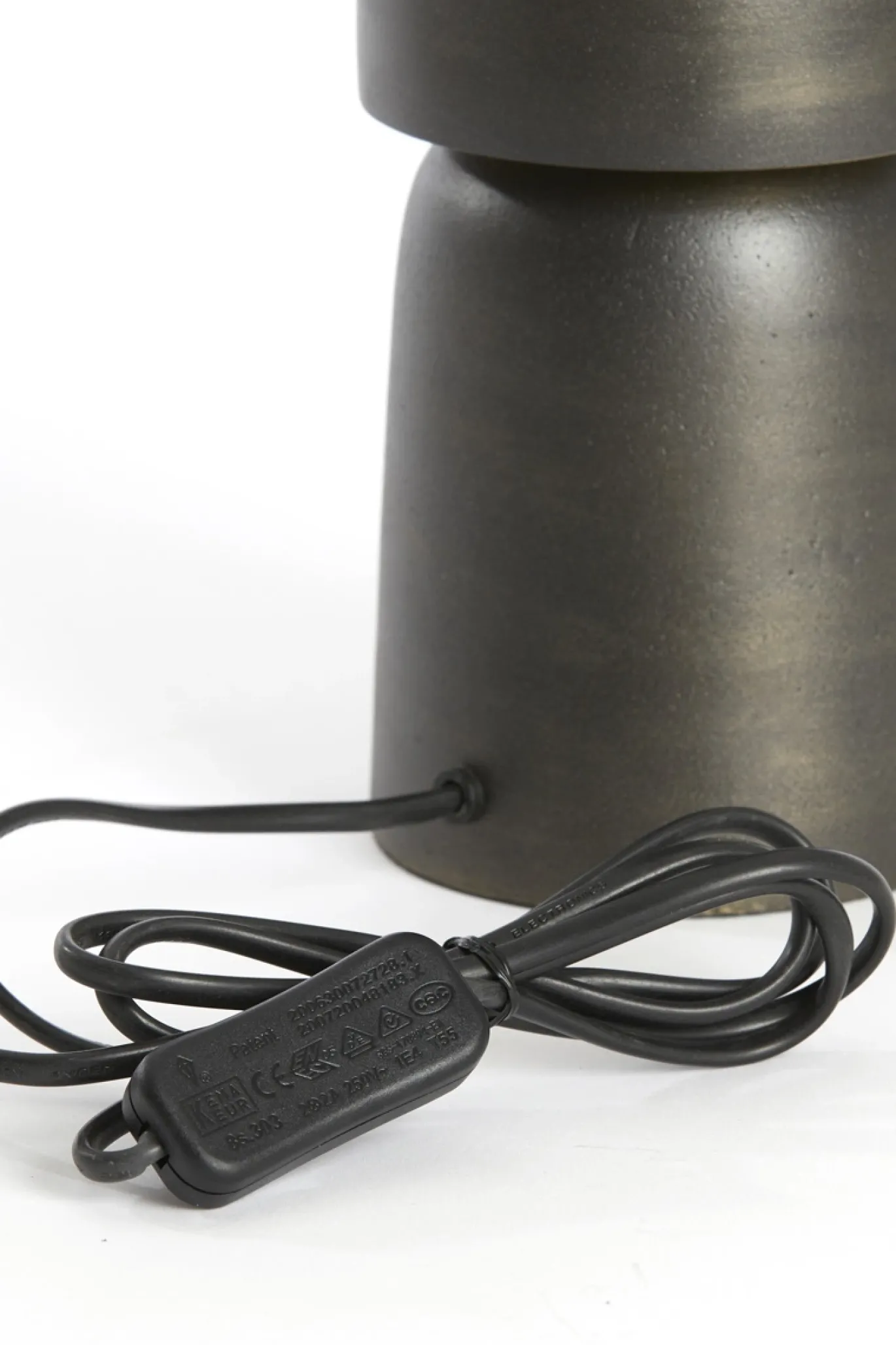 Light & Living Lampvoet Labis Antraciet S