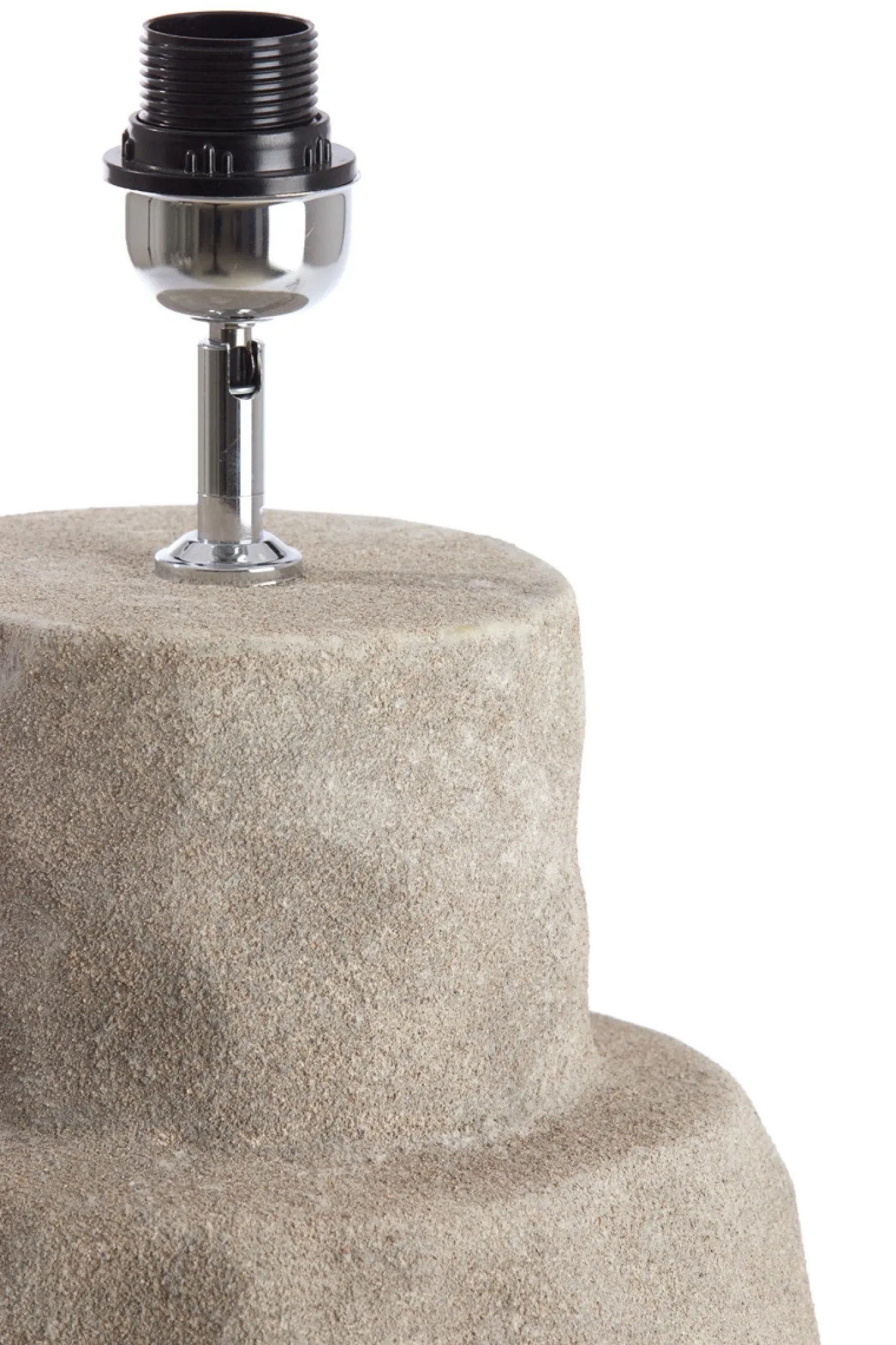 Light & Living Lampvoet Lezama Ruw Vintage Grijs L