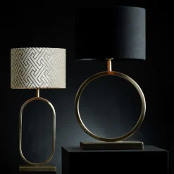 Light & Living Lampvoet Liva Licht Goud 37cm