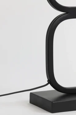 Light & Living Lampvoet Lutika Mat Zwart M