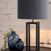 Light & Living Lampvoet Mace Mat Zwart M