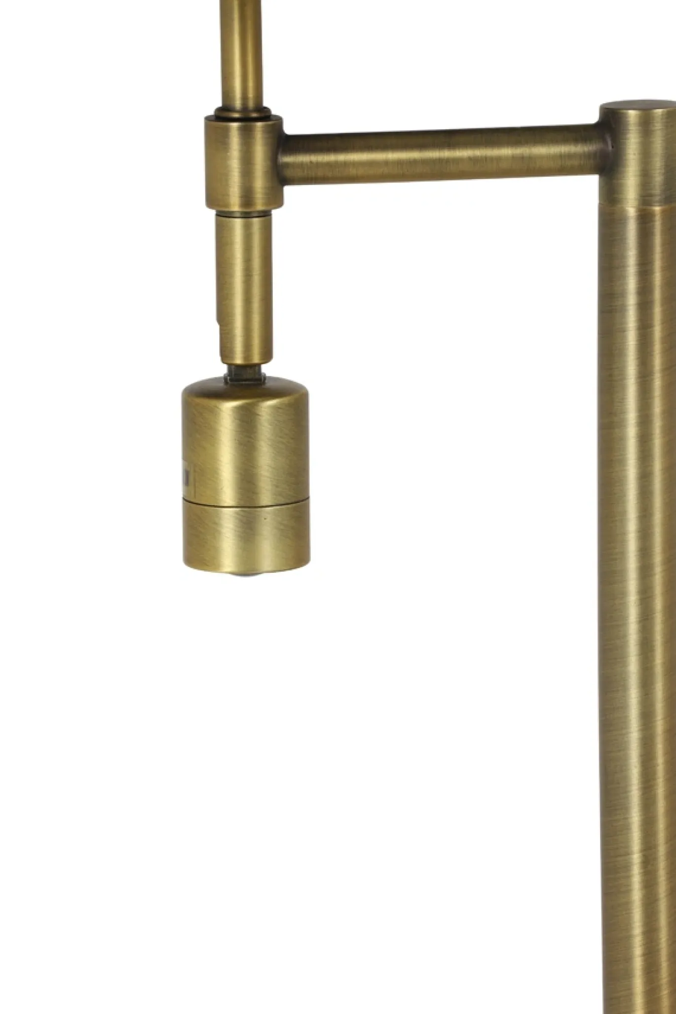 Light & Living Lampvoet Montana Antiek Brons met Led 47,5cm