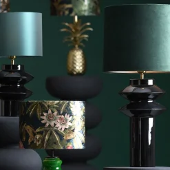 Light & Living Lampvoet Petch Glans Zwart
