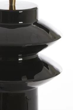 Light & Living Lampvoet Petch Glans Zwart