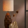 Light & Living Lampvoet Takabe Mangohout Chocolade Bruin 38cm