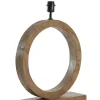 Light & Living Lampvoet Tinar Mangohout Mat Bruin 55cm