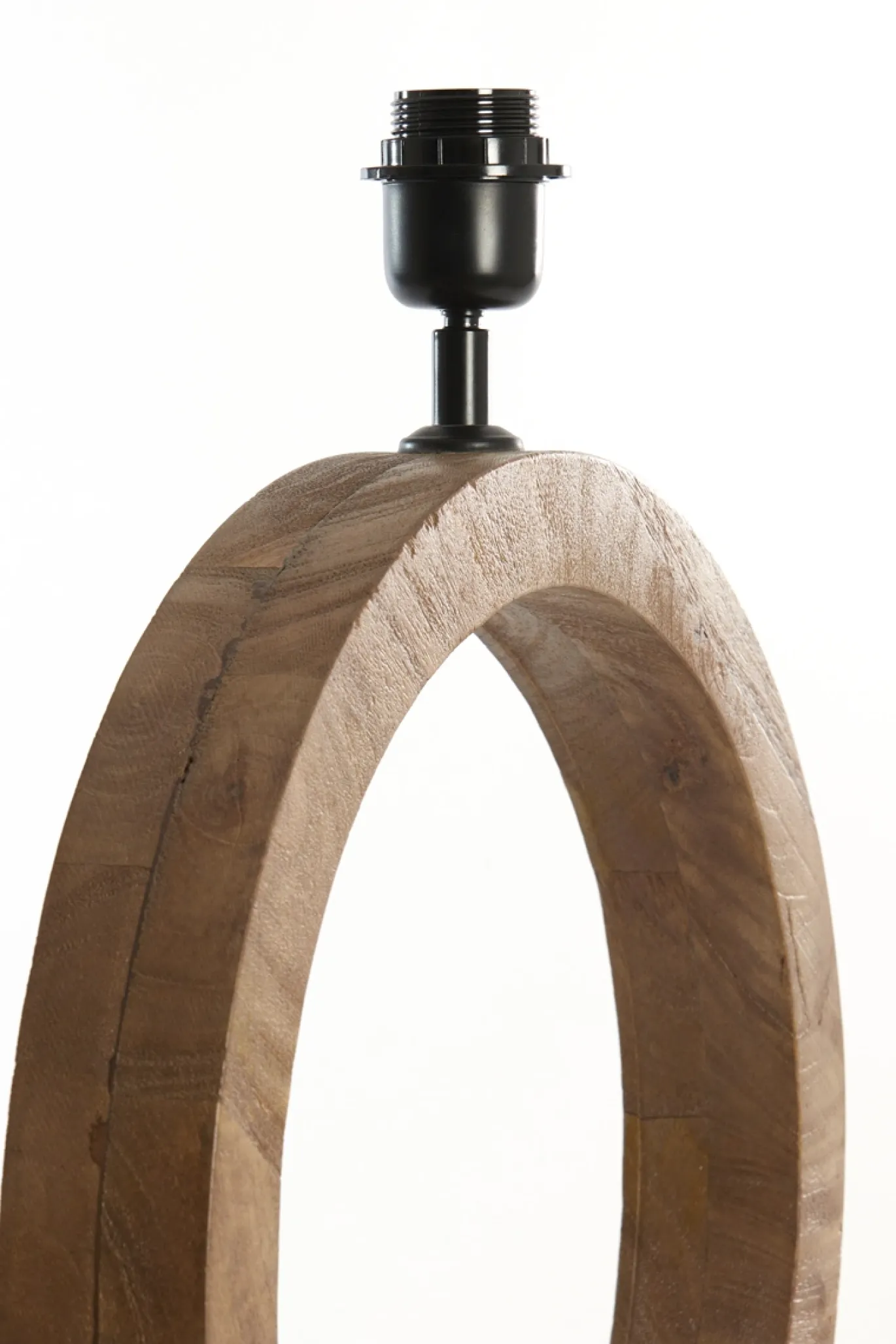 Light & Living Lampvoet Tinar Mangohout Mat Bruin 55cm