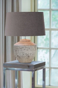 Light & Living Lampvoet Toba Large Antiek Grijs