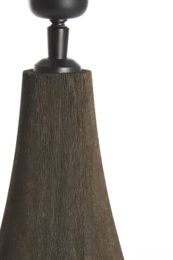 Light & Living Lampvoet Trapino Donkerbruin 32cm
